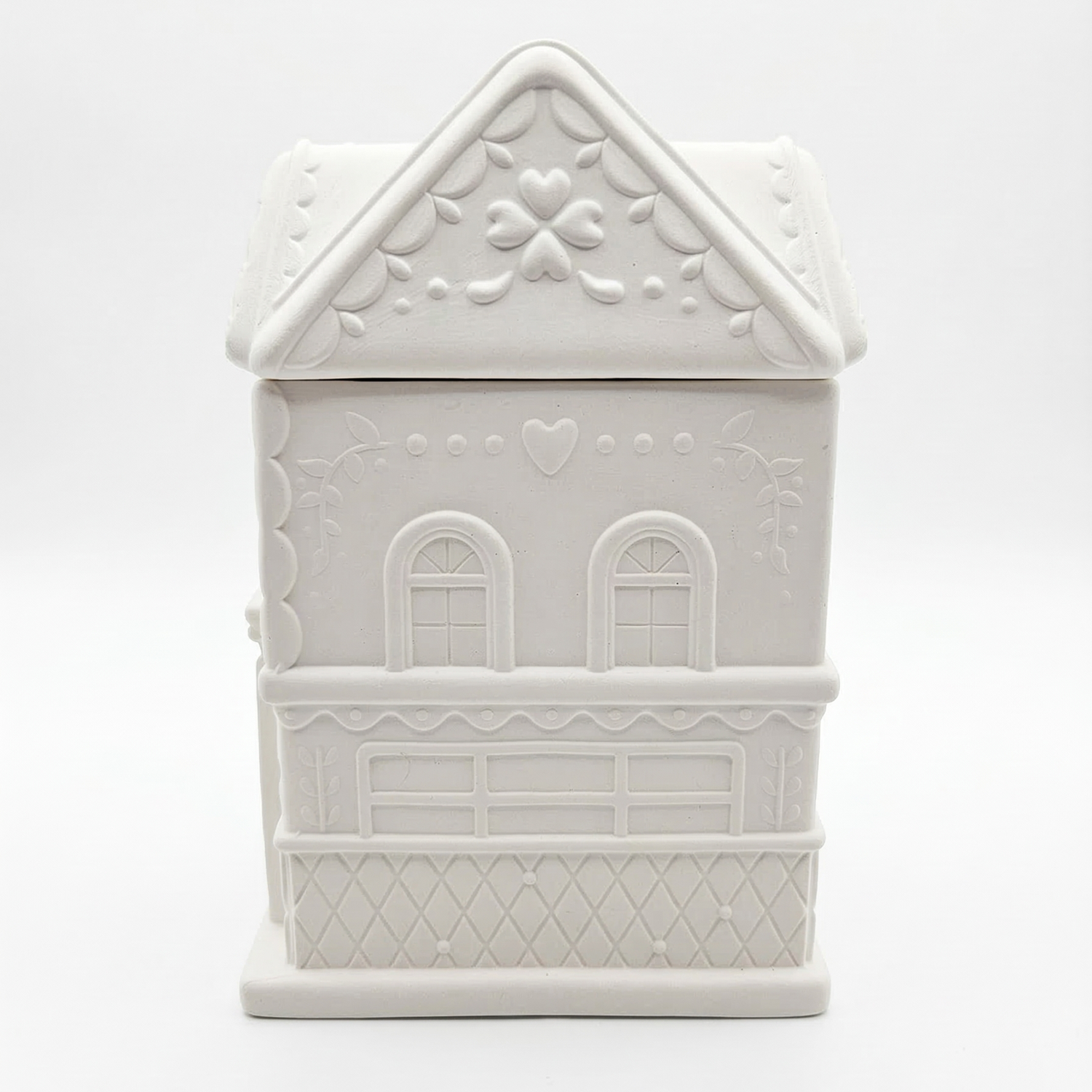 Vela Casa Média - Branco / Azul / Algodão