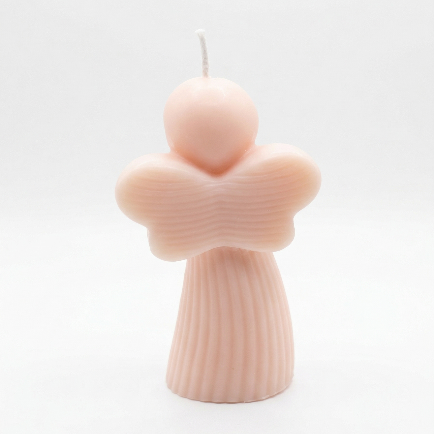 Vela Anjo - Branco/Coco