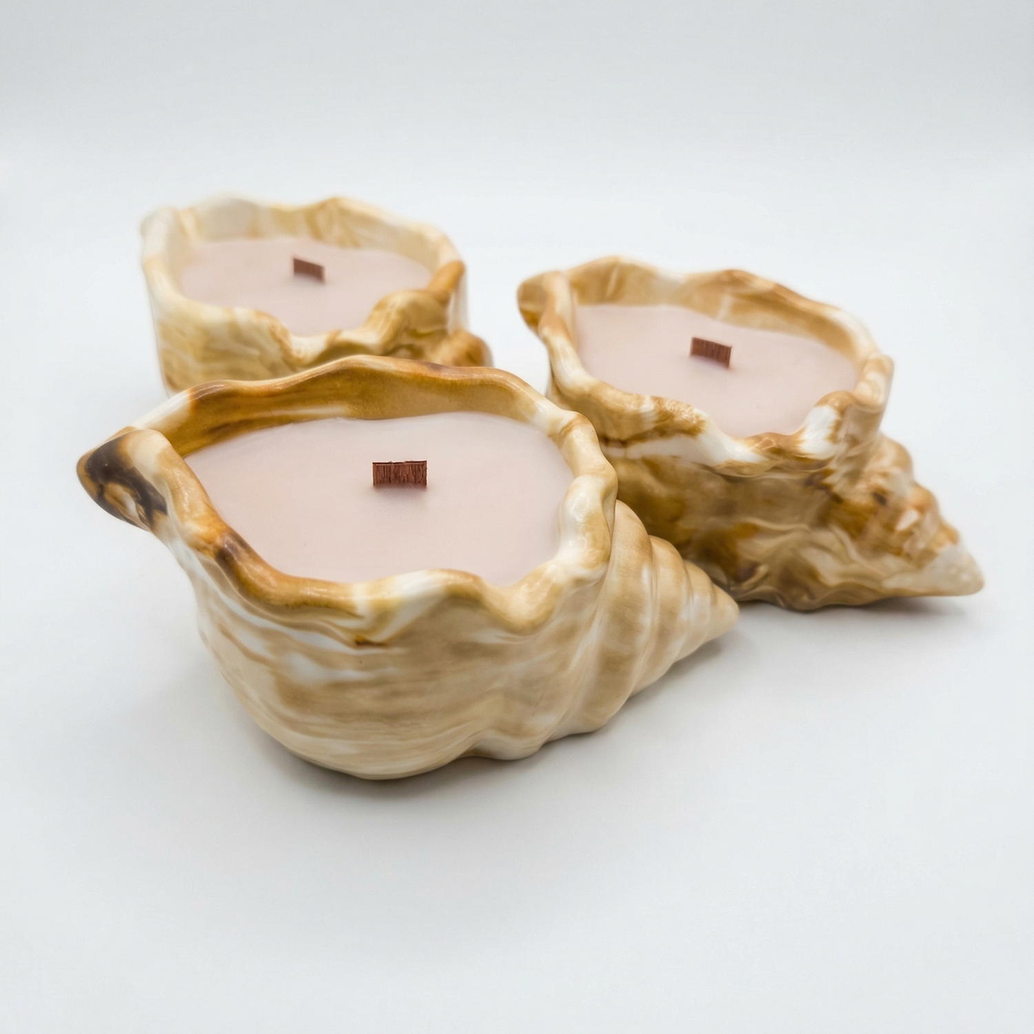 Vela Maré Rosa - Rosa / Branca / Dourada / Eucalipto, Cânfora