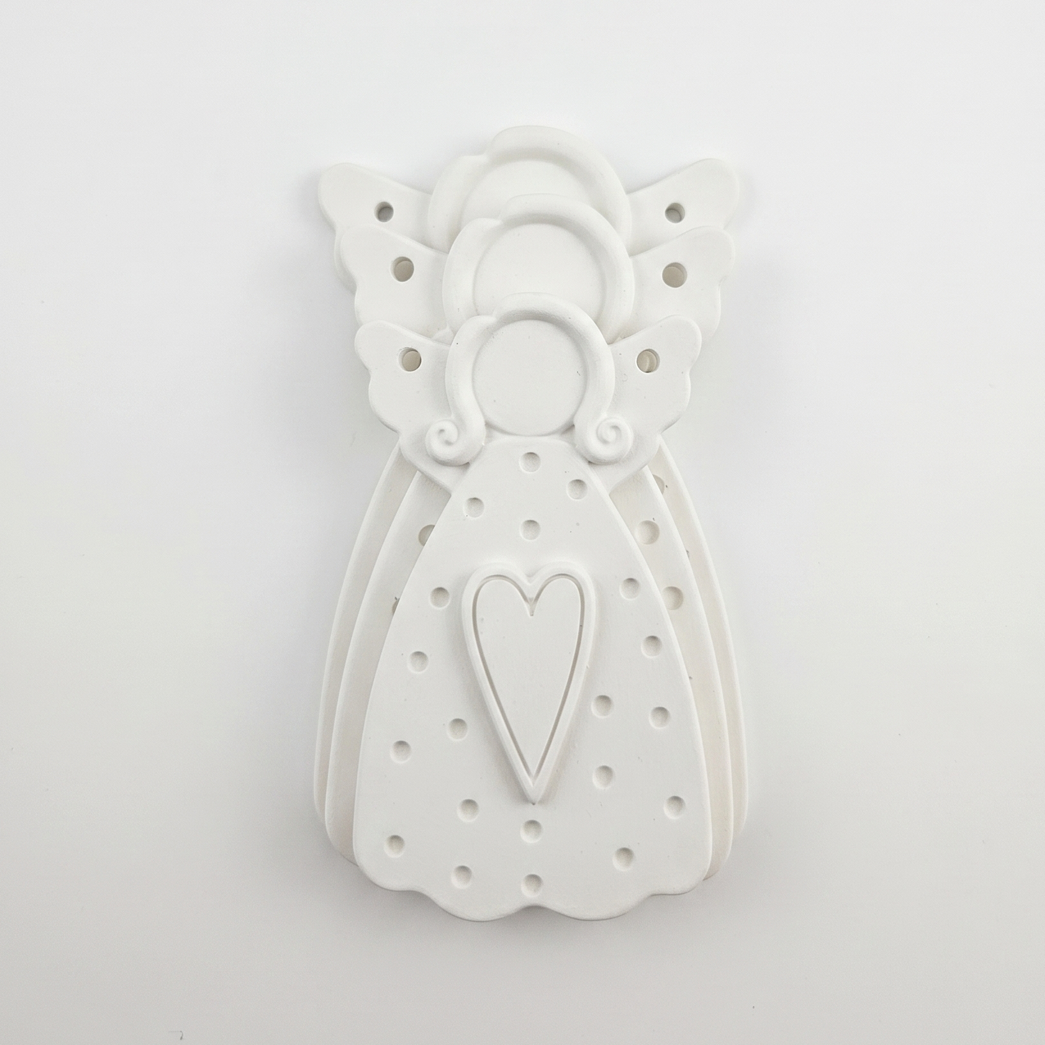 Conjunto Criativo de Moldes Memória – 3 peças / Branco