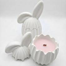 Vela Aromática Mini Orelha - Branca / Toranja, Pomelo