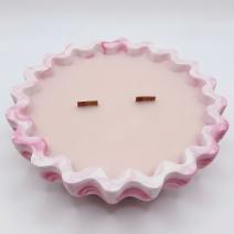 Vela de Mármore Mirtilo - Branca / Rosa / Mirtilo, Laranja