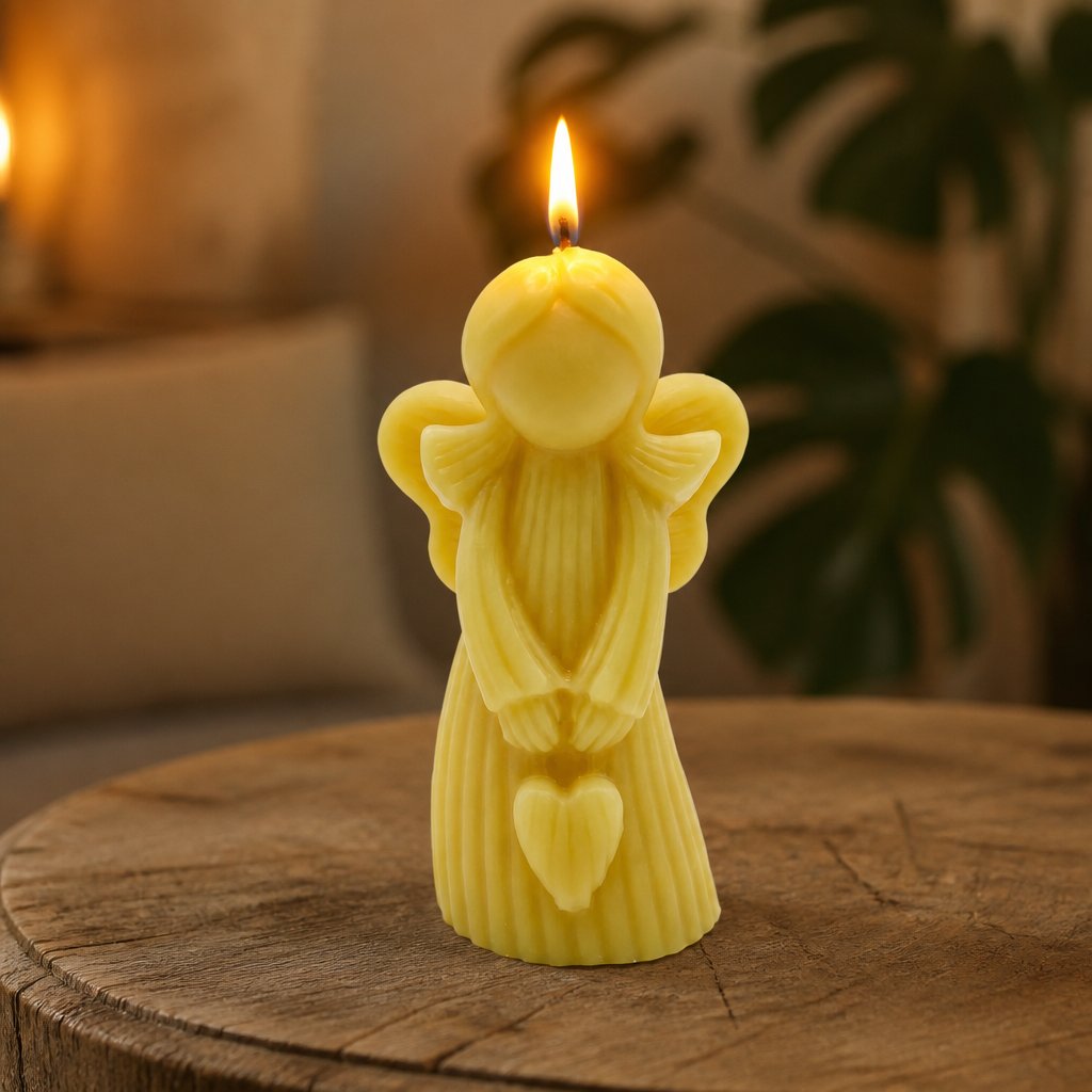 Vela Anjo - Amarelo / Lima, Manga